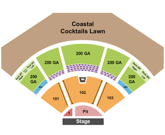 Veterans United Home Loans Amphitheater RÜFÜS DU SOL Seating Chart